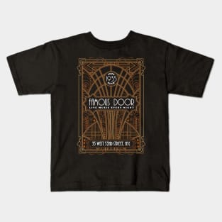 Famous Door Jazz Club Kids T-Shirt